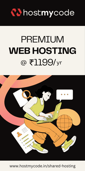 HostMyCode shared hosting Ad